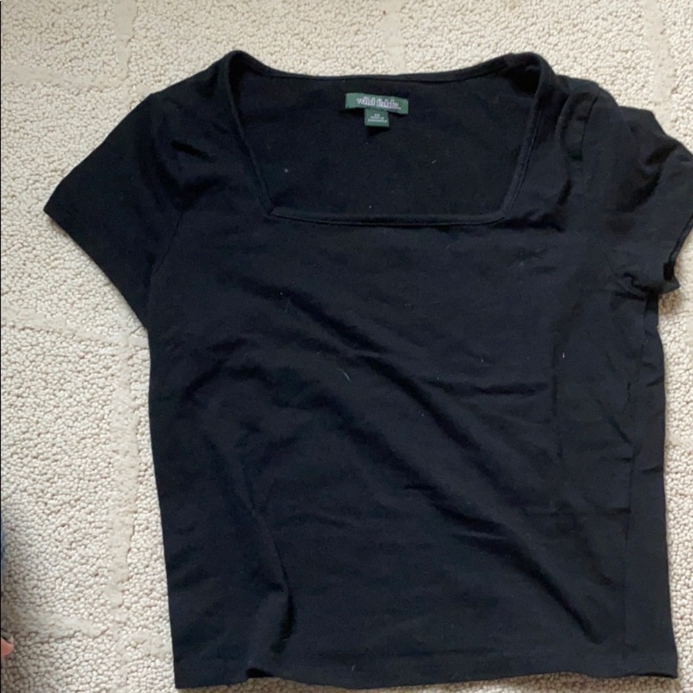 Adorable soft black t shirt